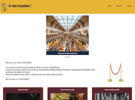 A vos musées